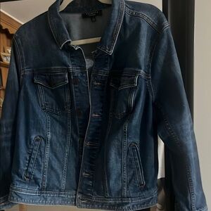 Talbots Blue Jean Jacket with Classic Design